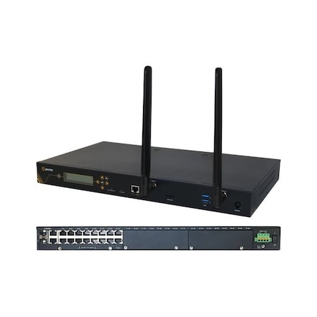 Perle IOLAN SCG18 R-LAMD Console Server: 16 x RS232 RJ45 interfaces with software configurable Ci 04033870